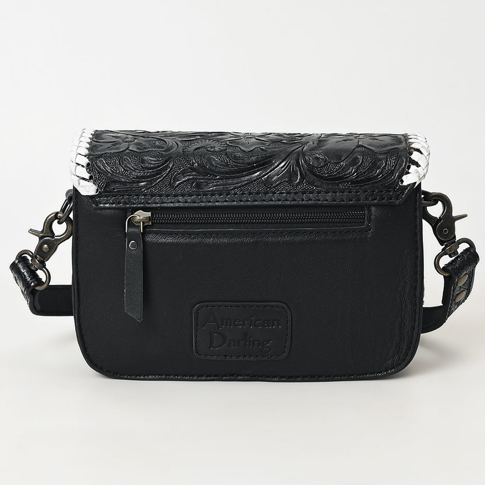 American Darling Crossbody Hand Tooled Genuine Leather women bag western handbag purse