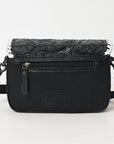 American Darling Western Small Cross Body Bag | Hand-Tooled Floral Carved | Genuine Leather | Everyday Carry