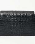 American Darling ADBG1193 Wallet Crocodile Embossed Genuine Leather Women Bag Western Handbag Purse