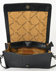 American Darling Adbg1193A Cross Body I Crocodile Embossed Genuine Leather Women Bag Western Handbag Purse