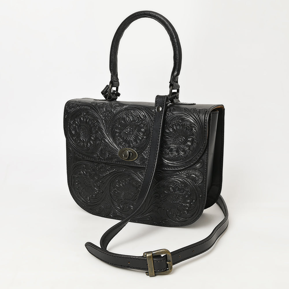 American Darling Adbgz840 Tote Hand Tooled Genuine Leather Women Bag Western Handbag Purse