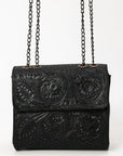 American Darling Crossbody Beautifully Hand Tooled Genuine Leather women bag western handbag purse