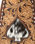 American Darling Sling Hand Tooled Genuine Leather Women Bag Western Handbag Purse