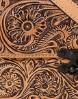 American Darling Crossbody  Hand Tooled Genuine Leather women bag western handbag purse