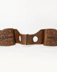 Hilason Western Horse Leather Saddle Bag Heavyduty Traditional Trail Ride