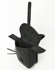 Hilason Western Horse Leather Saddle Bag Heavyduty Traditional Trail Ride