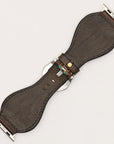 American Darling Floral Hand Tooled I watch Men Women Genuine Leather