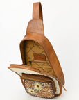 American Darling Sling Hand Tooled Saddle Blanket Genuine Leather women bag western handbag purse