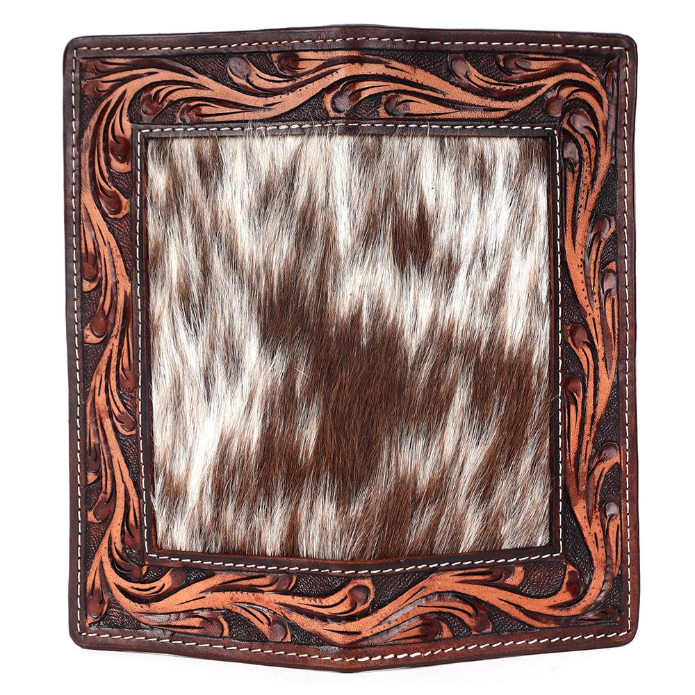 BAR H EQUINE Genuine Leather Rodeo - Bifold &amp; Trifold Wallet For Men Women