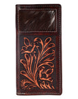 BAR H EQUINE Genuine Leather Rodeo - Bifold & Trifold Wallet For Men Women
