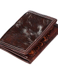 BAR H EQUINE Genuine Leather Rodeo - Bifold & Trifold Wallet For Men Women