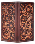 BAR H EQUINE Genuine Leather Rodeo - Bifold & Trifold Wallet For Men Women