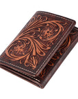 BAR H EQUINE Genuine Leather Rodeo - Bifold & Trifold Wallet For Men Women