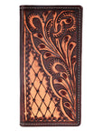BAR H EQUINE Genuine Leather Rodeo - Bifold & Trifold Wallet For Men Women