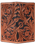 BAR H EQUINE Genuine Leather Rodeo - Bifold & Trifold Wallet For Men Women