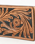 BAR H EQUINE Genuine Leather Rodeo - Bifold & Trifold Wallet For Men Women
