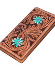 BAR H EQUINE Genuine Leather Rodeo - Bifold & Trifold Wallet For Men Women