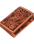 BAR H EQUINE Genuine Leather Rodeo - Bifold & Trifold Wallet For Men Women