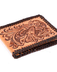 BAR H EQUINE Genuine Leather Rodeo - Bifold & Trifold Wallet For Men Women