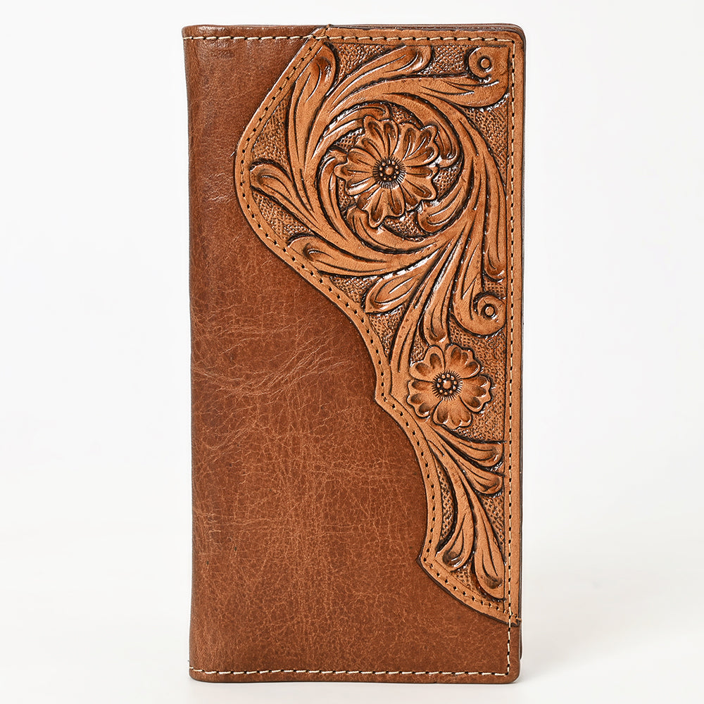 BAR H EQUINE Genuine Leather Rodeo - Bifold &amp; Trifold Wallet For Men Women