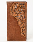 BAR H EQUINE Genuine Leather Rodeo - Bifold & Trifold Wallet For Men Women