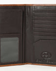 BAR H EQUINE Genuine Leather Rodeo - Bifold & Trifold Wallet For Men Women