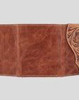 BAR H EQUINE Genuine Leather Rodeo - Bifold & Trifold Wallet For Men Women