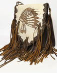 American Darling Adbgm416A Cross Body I Hair-On Genuine Leather Women Bag Western Handbag Purse