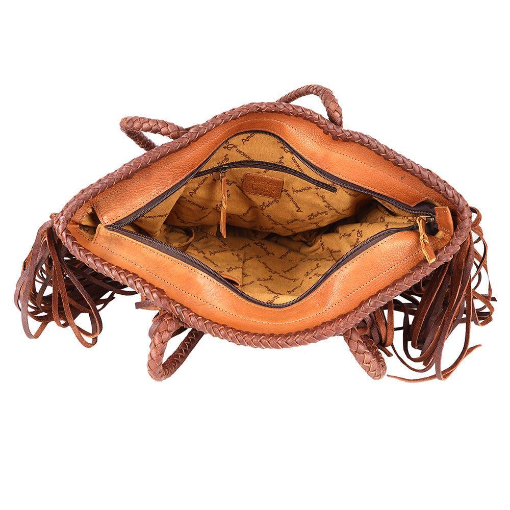 American Darling ADBGM422B Wallet Hand Tooled Genuine Leather women bag western handbag purse