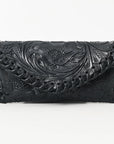American Darling Sunglass Case Hand Tooled Genuine Leather Women Bag Western Handbag Purse