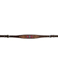 Bar H Equine Western Leather Horse Tack Set Floral Carved Beeded Inlay