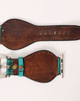 American Darling Floral Hand Tooled I watch Men Women Genuine Leather