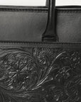 American Darling Hand Tooled Hair On Genuine Leather women bag western handbag purse