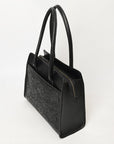 American Darling Hand Tooled Hair On Genuine Leather women bag western handbag purse