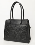 American Darling Hand Tooled Hair On Genuine Leather women bag western handbag purse