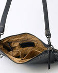 American Darling Hand Tooled Genuine Leather women bag western handbag purse