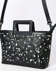 American Darling Hand Tooled Genuine Leather women bag western handbag purse