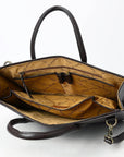 Hair-On Genuine Leather women bag western handbag purse
