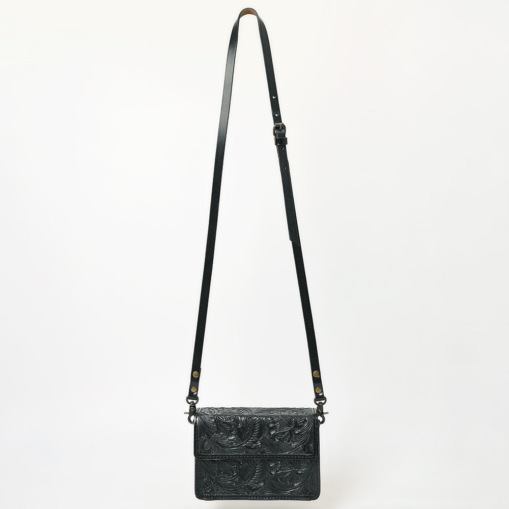 American Darling Small Crossbody Hand Tooled Genuine Leather Women Bag Western Handbag Purse