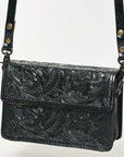 American Darling Small Crossbody Hand Tooled Genuine Leather Women Bag Western Handbag Purse