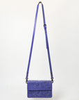 American Darling Small Crossbody Hand Tooled Genuine Leather Women Bag Western Handbag Purse