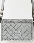 American Darling Small Crossbody Hand Tooled Genuine Leather Women Bag Western Handbag Purse