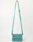 American Darling Small Crossbody Hand Tooled Genuine Leather Women Bag Western Handbag Purse
