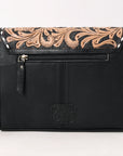 American Darling Adbg1494 Small Crossbody Hand Tooled Genuine Leather Women Bag Western Handbag Purse