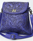 American Darling Cross Body I Hand Tooled Genuine Leather Women Bag Western Handbag Purse