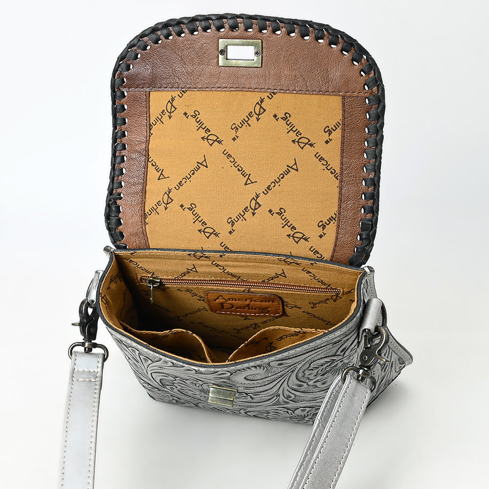 American Darling Cross Body I Hand Tooled Genuine Leather Women Bag Western Handbag Purse
