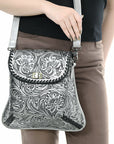 American Darling Cross Body I Hand Tooled Genuine Leather Women Bag Western Handbag Purse