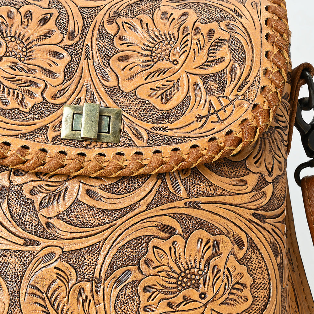 American Darling Cross Body I Hand Tooled Genuine Leather Women Bag Western Handbag Purse