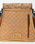 American Darling Cross Body I Hand Tooled Genuine Leather Women Bag Western Handbag Purse