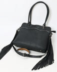 American Darling Adbg1501 Tote Hand Tooled Genuine Leather Women Bag Western Handbag Purse